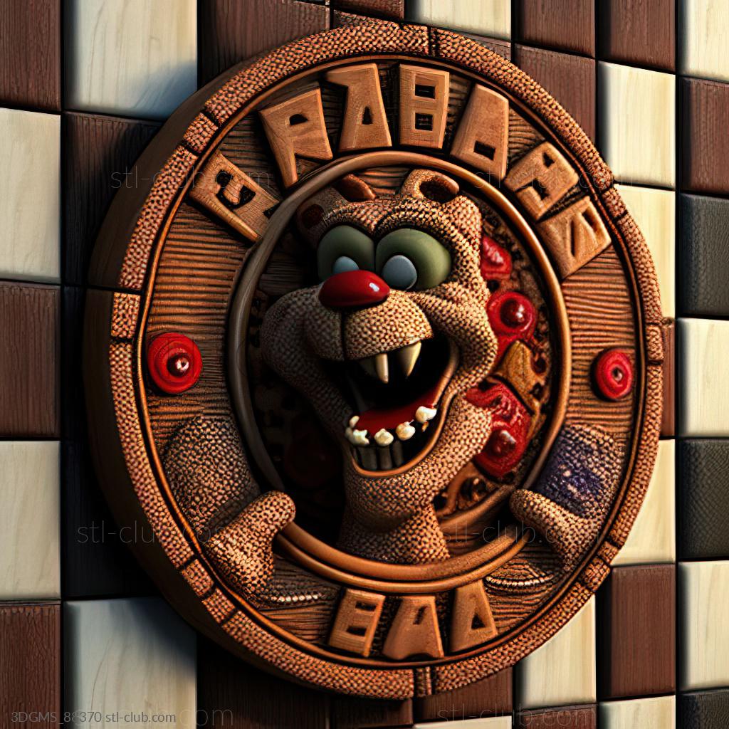 St FNaF 6 Симулятор Пиццерии, Игры 3D модель для ЧПУ: STL / MAX (obj)